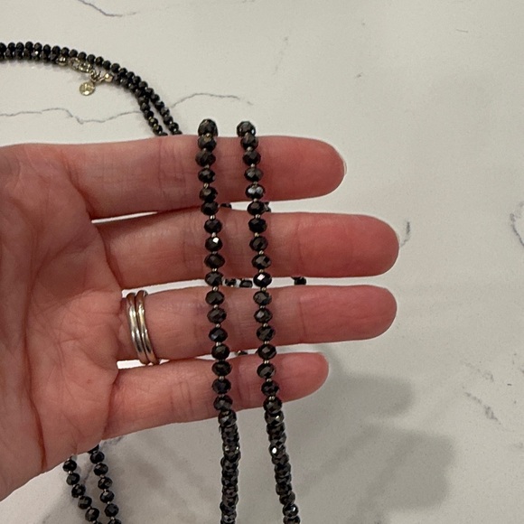 LOFT grey wrap necklace - Picture 4 of 5